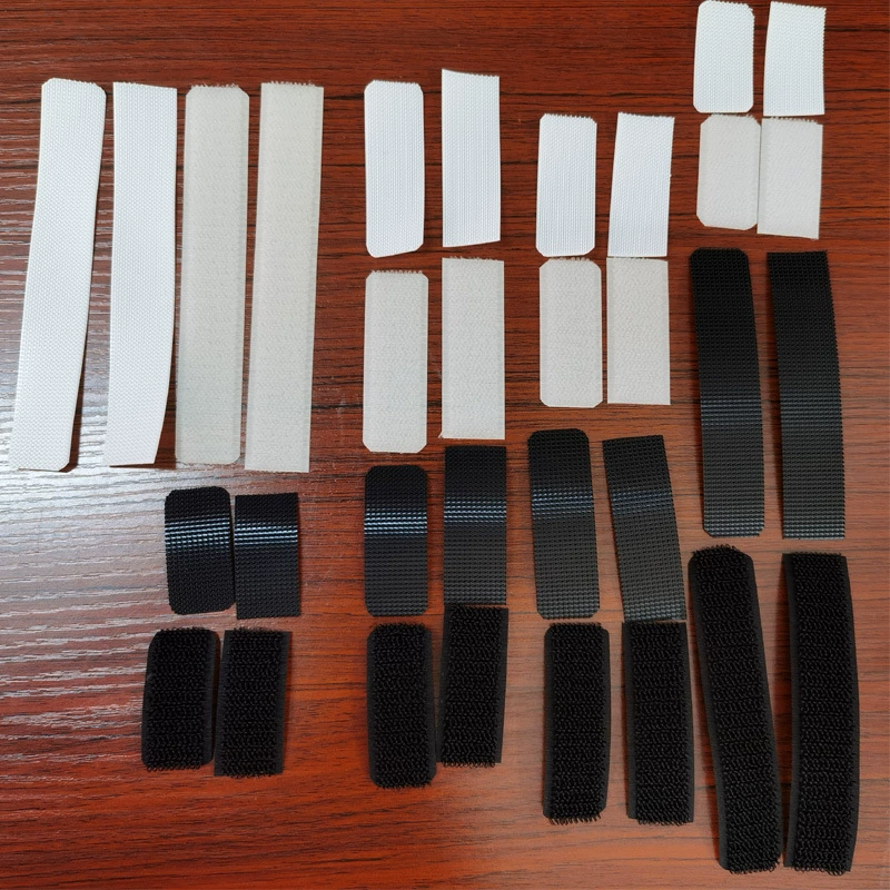 Одежда не царапает крючок и петлю для волос Черно-белый 2*4 2*17 см Мульти-Спецификация закругленный угол скошенный нейлон не царапает волосы