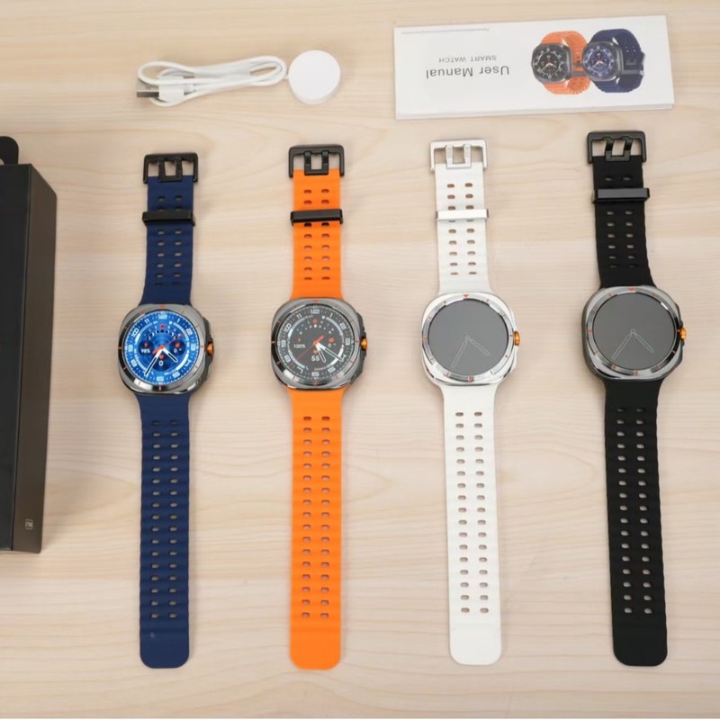 2025跨境JS Watch8 ultra智能手表遥控自拍心率血氧监测运动手表|undefined