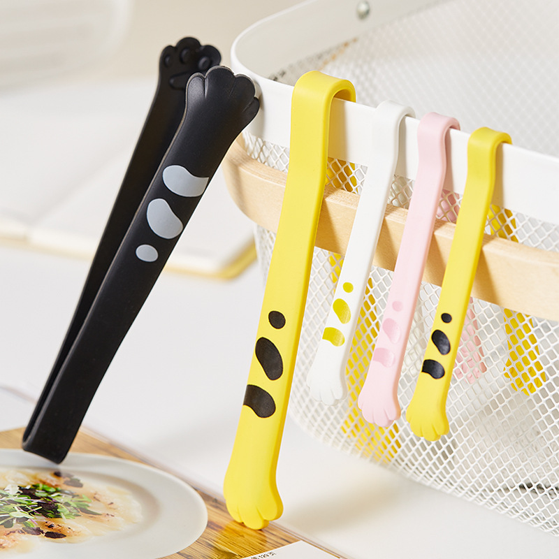 Pinzas de Silicona para Alimentos, Antideslizante y Anti-escaldado, para Cocina