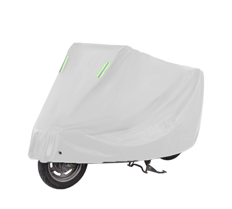 Manufacturer's in-stock hot-selling motorcycle cover for rain, sun, and dust protection, thickened full-coverage sun protection cover for electric vehicles