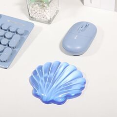 透明なシリコンのキーボードの腕の少女の心のかわいい水晶の簡単なマウスの腕のパッドの夏の涼しさは汚れに抵抗して水洗いすることができます。