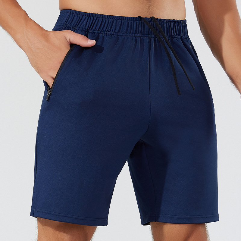 Pantalones cortos de secado rápido transpirables para hombres transfronterizos pantalones deportivos de ocio pantalones cortos de absorción de sudor pantalones cortos delgados pantalones de entrenamiento de carrera de fitness de alta elasticidad