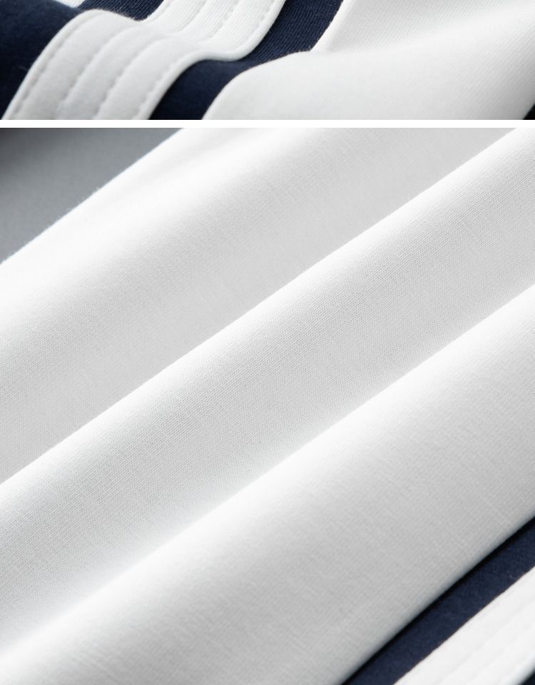 Vêtements pour hommes Mode All Match Pantalons de sport Rayé Épissage Mince Simple Jeunes Hommes Droit Pantalons Décontractés Hommes_voghion.com