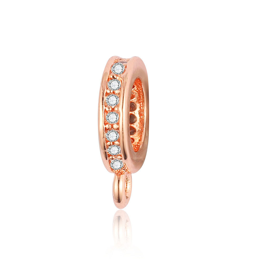 1 Piece Copper Zircon Geometric Jewelry Buckle Simple Style display picture 17