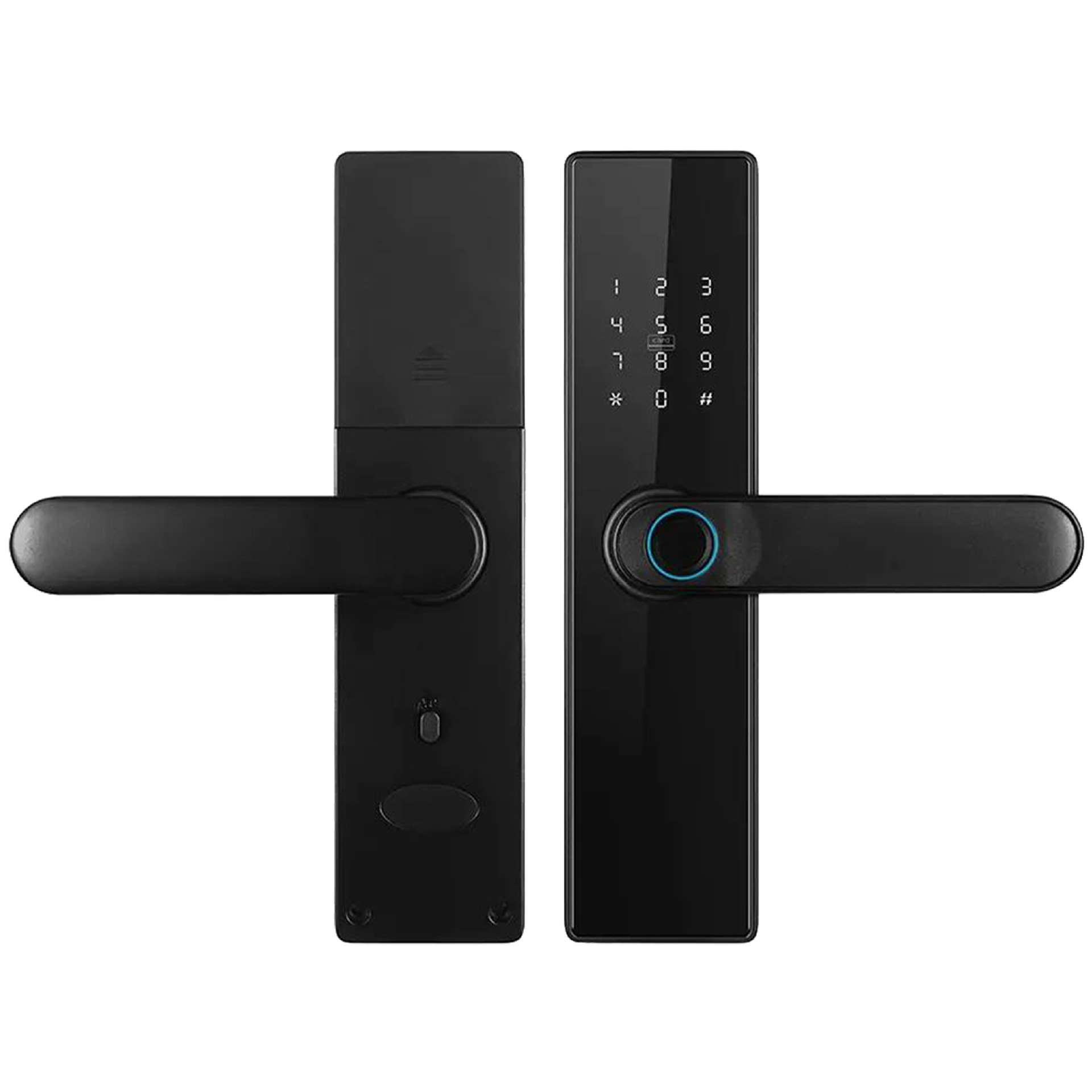 Cerradura de Huella Digital para Puerta de Madera, Cerradura Universal para Casa de Alquiler, Cerradura Inteligente con Contraseña Remota para el Hogar, Cerradura Electrónica Matter, Español