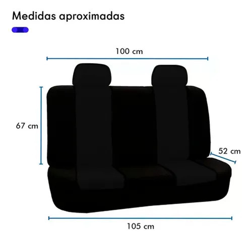 Cross-Border Temu Amazon Mexico Universal Five-Seater Car Seat Cover Flat Type Car Seat Cover 9-Piece Set