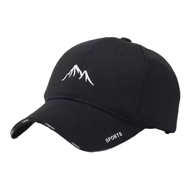 Sonnenschutz-Baseballkappe Unisex Frühling Sommer Outdoor-Sport Trendy-Marke Stickerei Buchstaben Duckbill-Kappe Outdoor-Mode