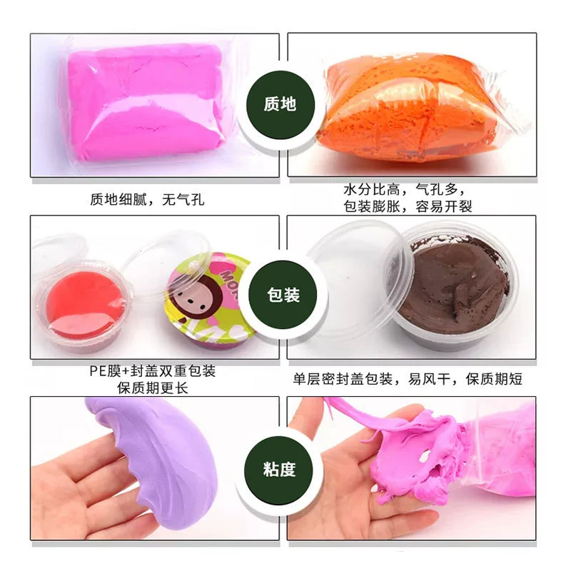 Ultra light clay, set, children's toy, plasticine, 36 colors, 24 colors, factory direct supply, handmade