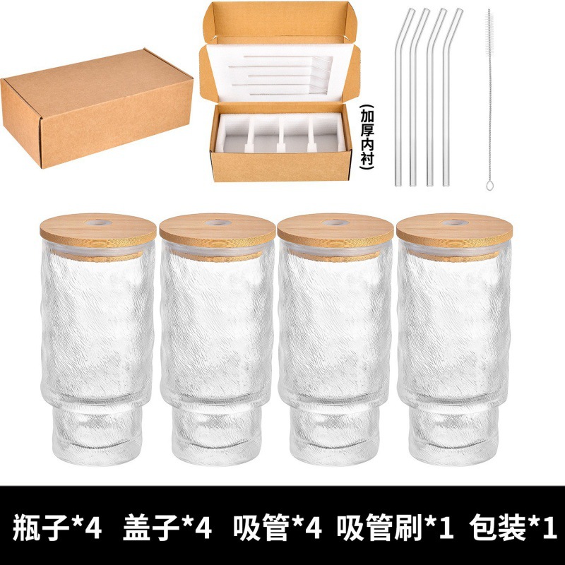 Transfronterizo Amazon 11oz bebida con cubierta de paja taza de jugo vertical plegable copa de bebida