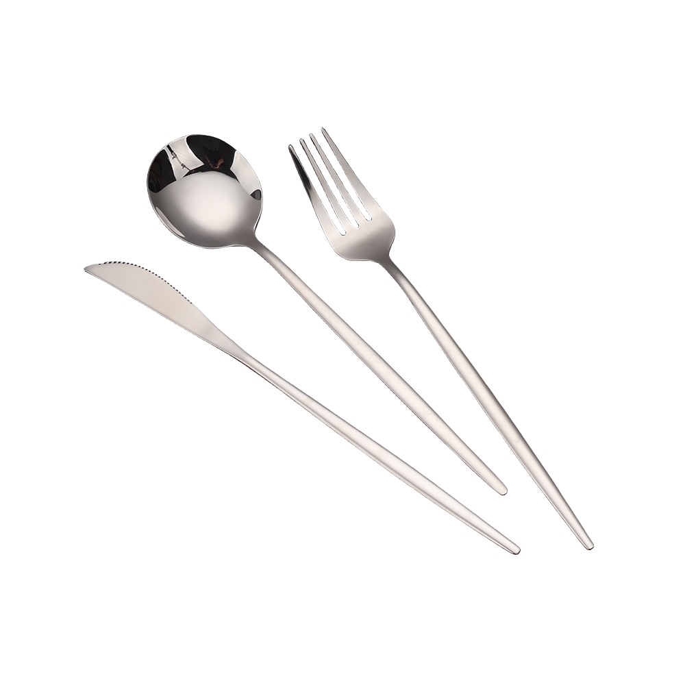 Stainless Steel Dessert Coffee Spoon For Elegant Tableware_voghion.com