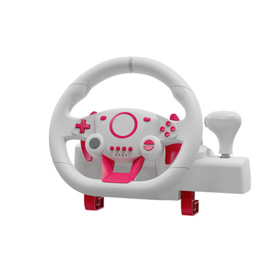 厂家直销270度转向可编程按键7合一兼容赛车驾驶模拟游戏方向盘|ru
