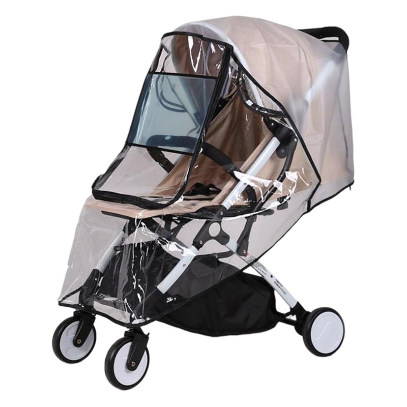 ベビーカーレインカバー 食品グレード 無臭 ベビーカー防風・防雨カバー ベビーカーレインカバー