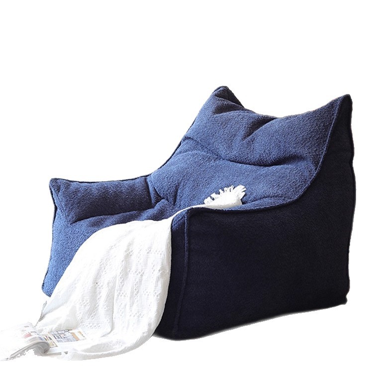 Sofá perezoso bolsa de frijol puede acostarse y dormir silla de cama roja dormitorio balcón pequeño ocio individual pequeño tipo de casa