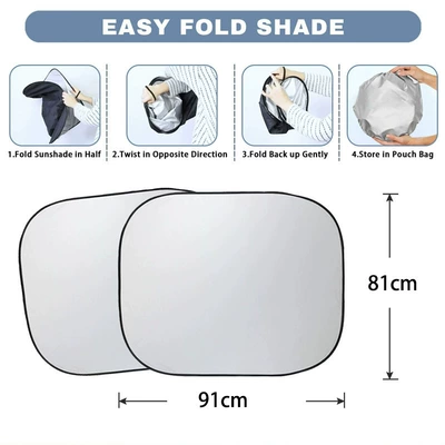 Cross-Border Car Sunshade Sun shade - 8191cm-pair