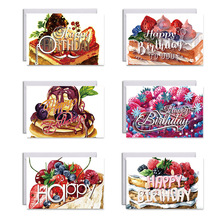 6张一套亚马逊祝贺留言卡片 Congratulation毕业升职祝福贺卡批发