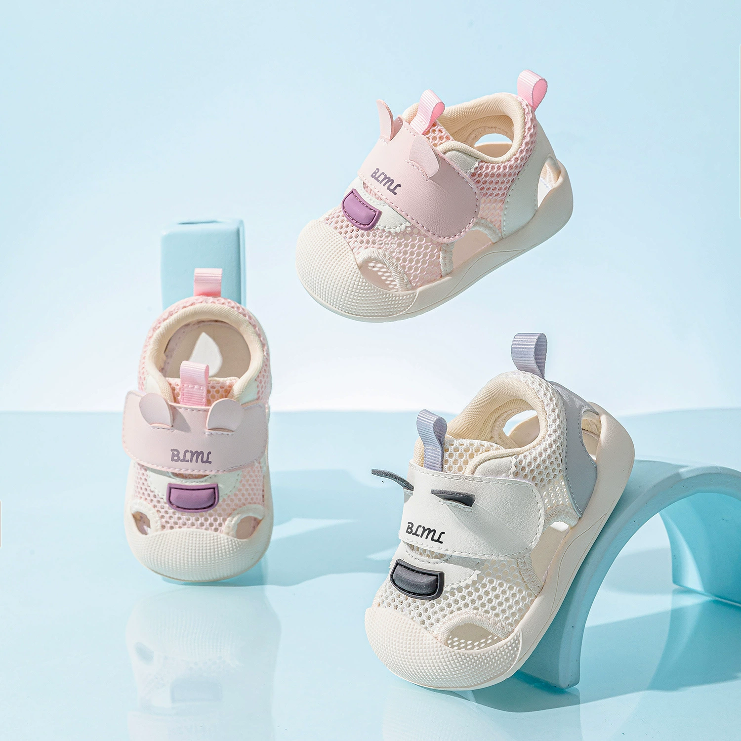 Детская обувь для малышей 2025 новая сетчатая обувь для обуви на мягкой подошве Детская обувь дышащая детская обувь для девочек