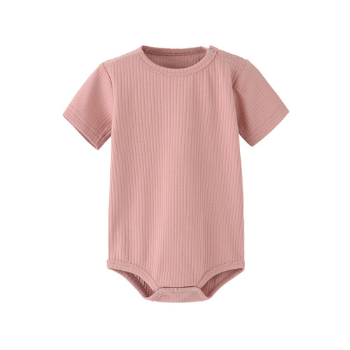 ins summer baby bag fart clothes newborn crawling clothes baby short-sleeved triangle harem baby crawling clothes