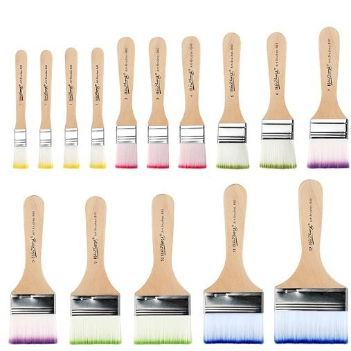 Brocha de nailon para pintar, brocha para pintar al óleo, brocha para barbacoa, brocha para pintar, brocha de nailon para eliminar el polvo, brocha para pintar a mano, brocha para pintar paredes