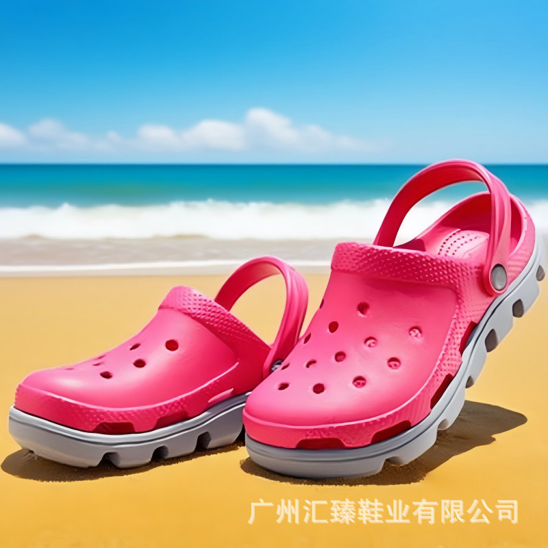 2025 New Model Power Thick-Soled Outdoor Clogs Beach Shoes Couple Shoes Sandals Men's Trendy Women's Shoes 2025 New Model Power Thick-Soled Outdoor Clogs Beach Shoes Couple Shoes Sandals Men's Trendy Women's Shoes