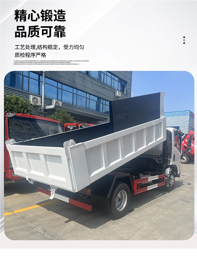 5-10 Cubic Meter Dump Truck Isuzu Dump Truck Isuzu Right-Hand Drive Truck Kv100 700P Engineering Vehicle