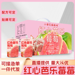 红心芭乐莓莓袋装130ml便携即饮果味饮料汁小包装果蔬汁礼箱大货