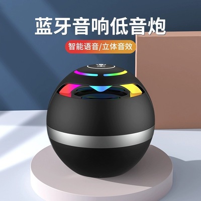 new pattern Xiaodu intelligence Bluetooth loudspeaker box AI Voice dialogue Insert card mobile phone Mini sound factory wholesale