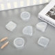 Spot plastic PP transparent box cosmetic powder sponge powder box dustproof storage box with lid empty box