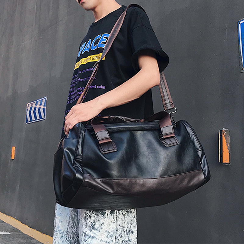 Nuevo bolso de viaje para hombre, bolso de hombro, gran capacidad, para zapatos, bolso de fitness de moda_voghion.com