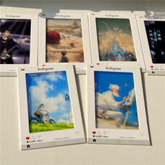 反転フィルム光影しおり応援プロジェクター写真カップルクリエイティブ卒业プレゼント反転フィルムギフトプレゼント
