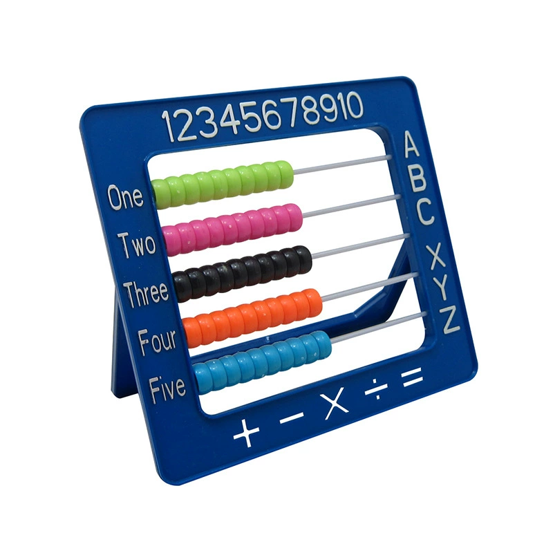 Plastic toy, stationery, children's abacus for elementary school students for teaching maths, early education