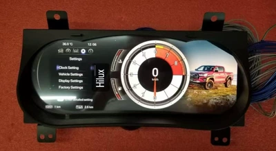 automobile instrument | Panel Old to New - toyota-hilux-2014-2020