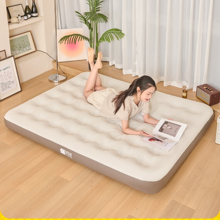 Inflatable Mattress Floor Covering New Outdoor Tent Air Bed Camping Sleeping Pad Home Single Folding Bed