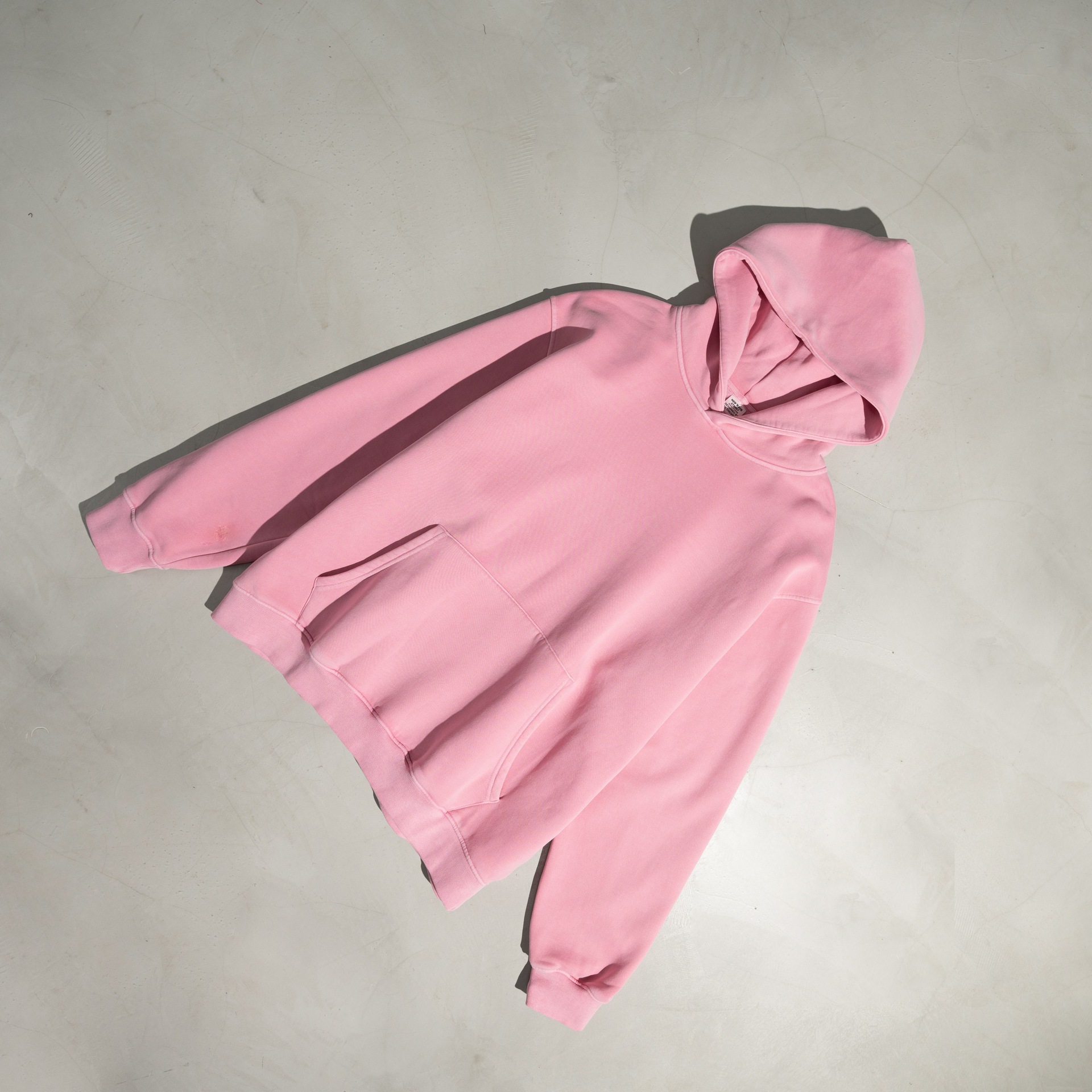 Men's Heavyweight Washed Hooded Sweatshirt For Autumn And Winter_voghion.com