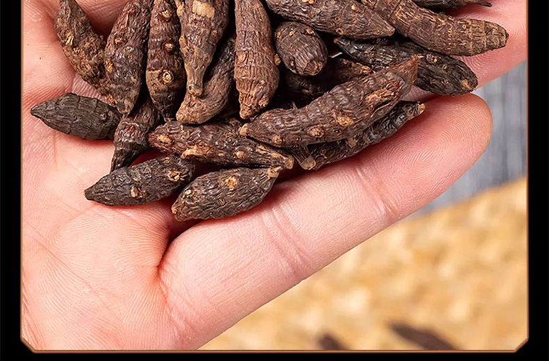 Xiang Fu Cyperus Rhizome Slices Dried Xiang Fu Zi Traditional TCM Herb 500g Bag details