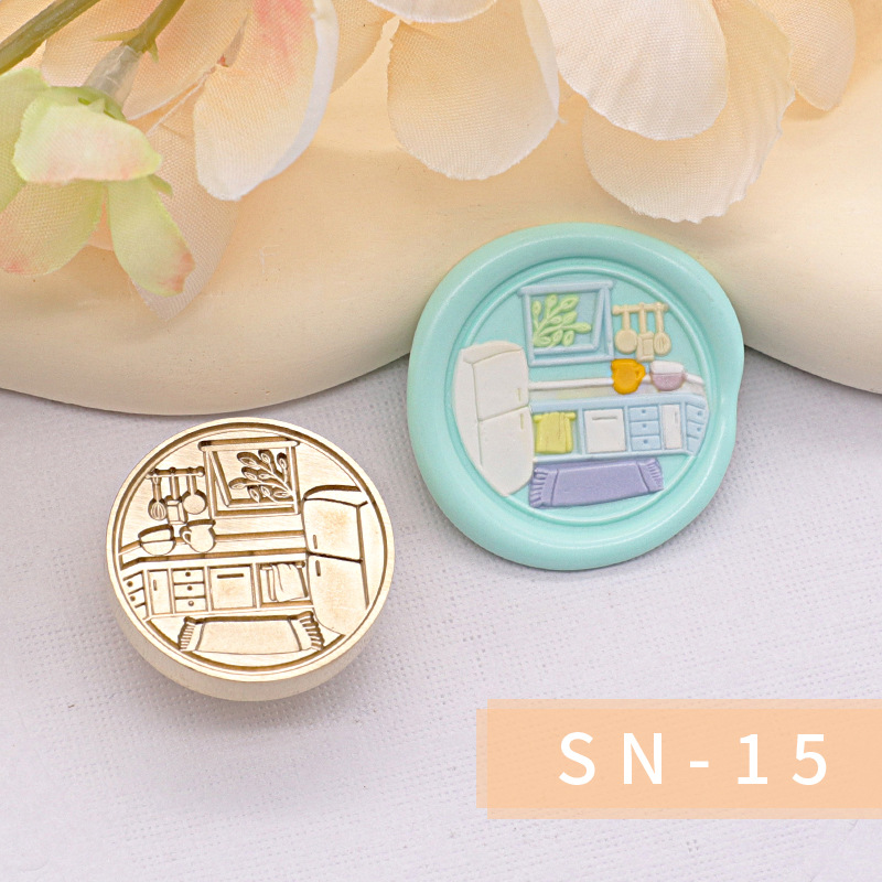 Original nuevo estilo fuego pintura sello serie interior cabeza regalo embalaje sobre cubierta cuento de hadas habitación casa caliente