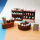 Cute Mini Ice Cream Shop Ornaments Simulation Shop Doll House Milk Cones Children's Play House Children's Small Toys