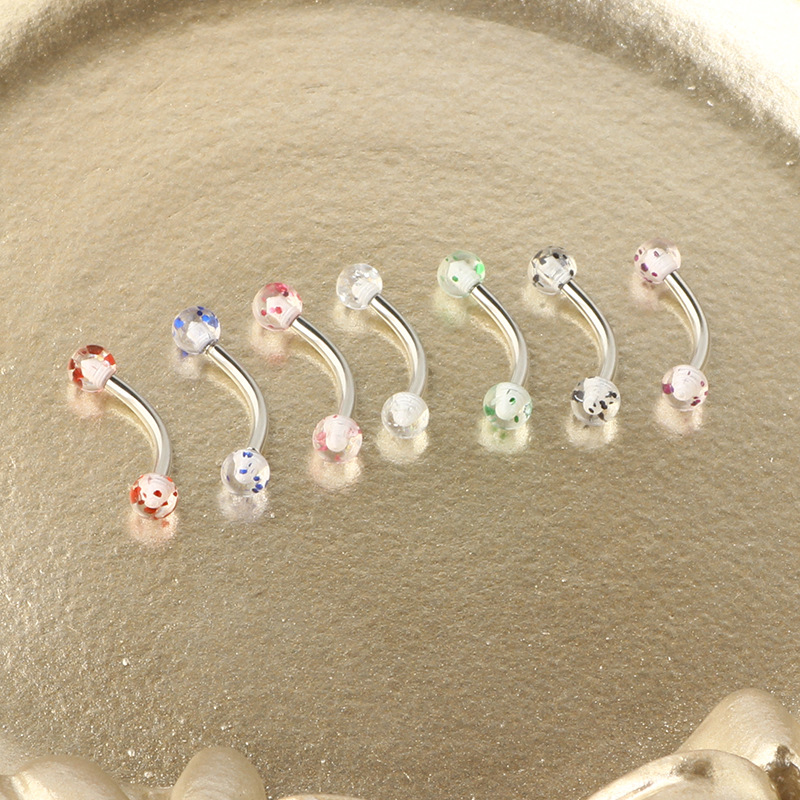 Simple Style Geometric Stainless Steel Sequins Ear Studs 1 Piece display picture 1