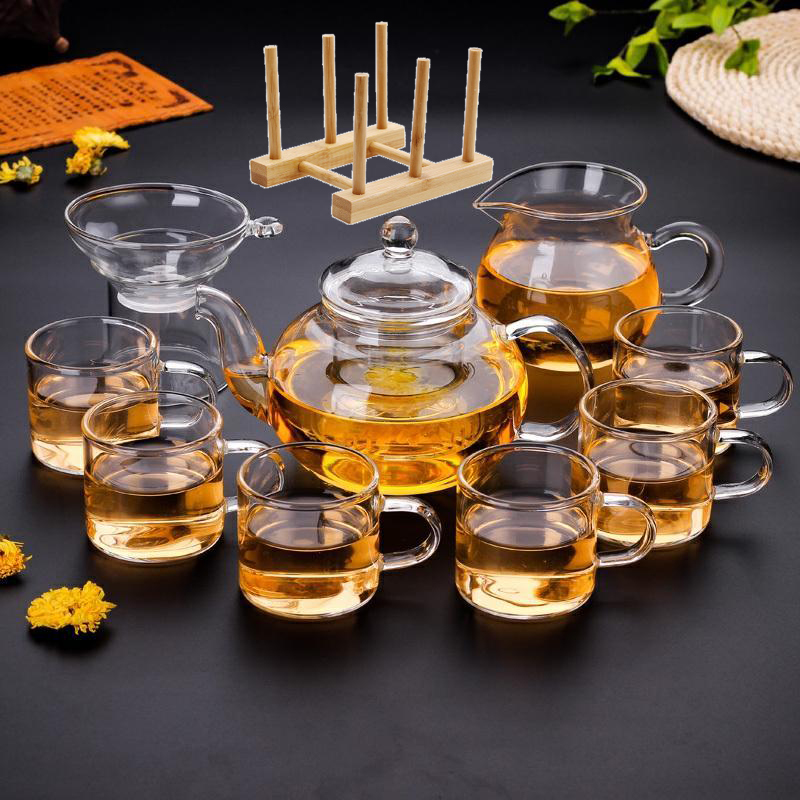 400ml 냄비 + 수컷 컵 + 유리 배수구 + 직선 컵 6개 + 스탠드