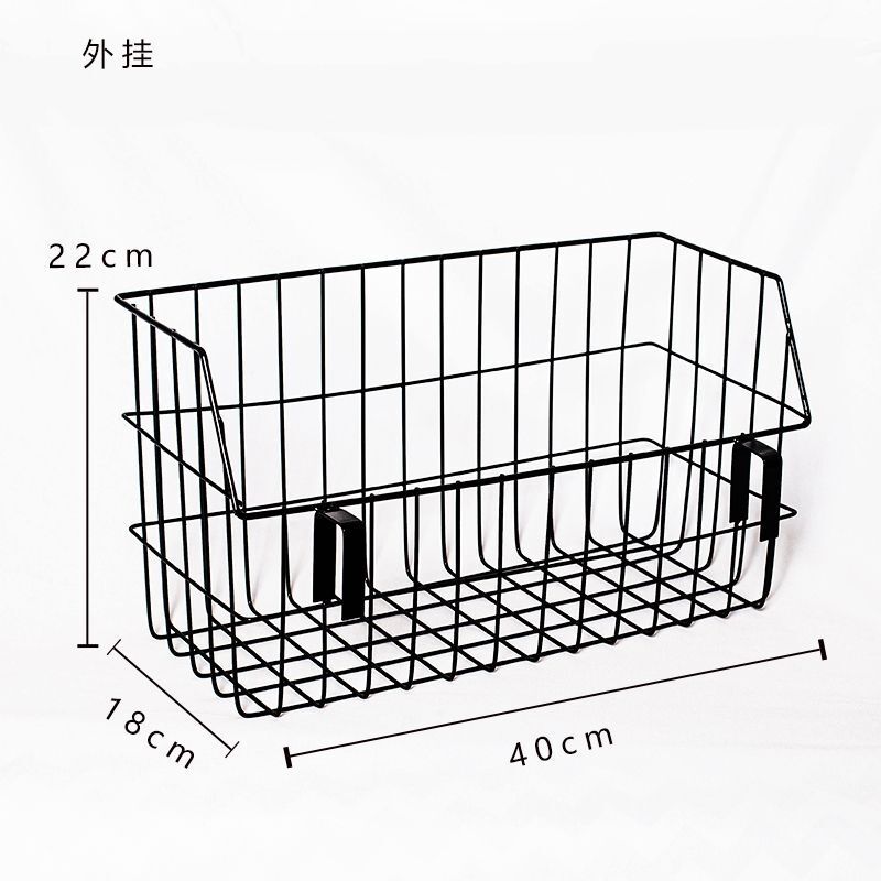 学生桌挂篮置物篮收纳学校书桌挂篮小书架放置书包挂篮【学生篮】|undefined