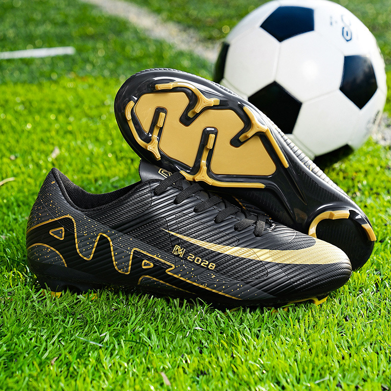 Nuevas zapatillas de fútbol transfronterizas, jóvenes estudiantes masculinos y femeninos, uñas rotas, uñas largas para adultos, zapatos de entrenamiento de competencia deportiva de hierba