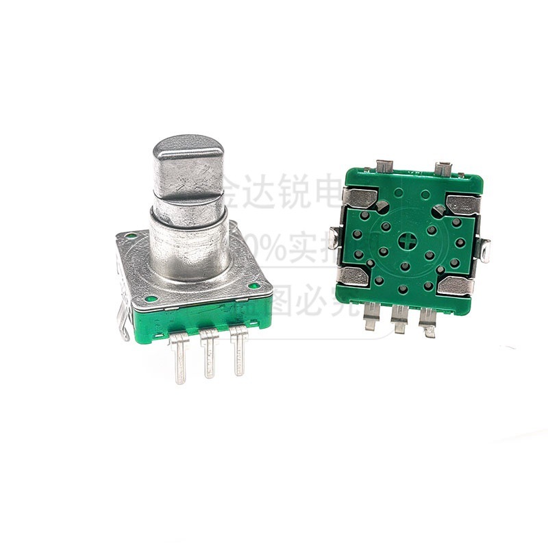 EC11贴片/插脚 柄长11MM 旋转编码器/数字电位器 5脚带开关15脉冲|undefined