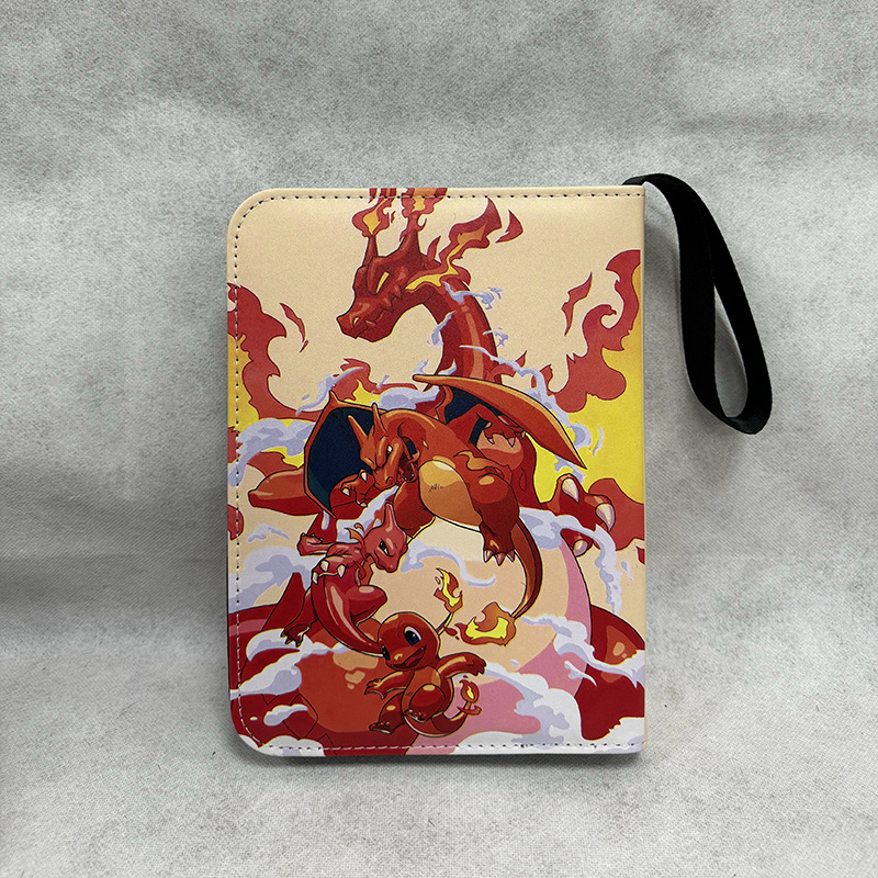 Nuevo paquete de tarjetas de Game King de Amazon, paquete de colección de tarjetas, bollos vacíos, fideos de cuero de PU, paquete de colección de libros de tarjetas de gran capacidad