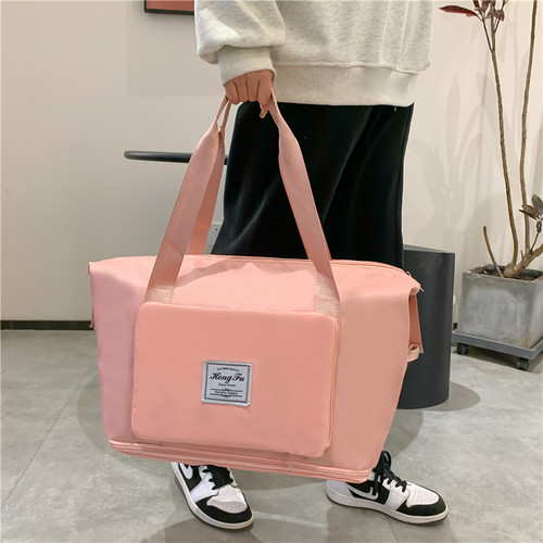 Wholesale new large capacity fitness bag travel bag carry-on luggage foldable storage travel bag dry-wet separation