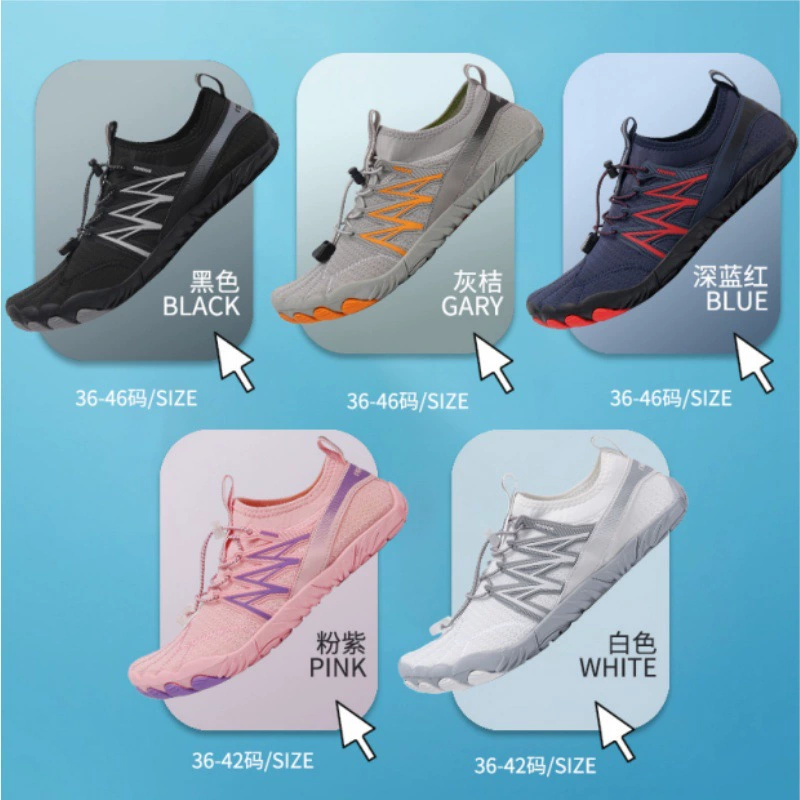 Трансграничная пара туфли с пятью пальцами на открытом воздухе туфли