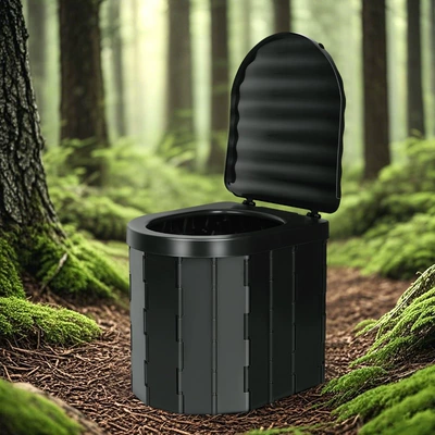 Kempinq və səyahət: Car Portable Emergency Toilet Self-Driving
