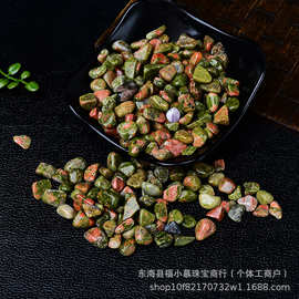 厂家批发花绿宝水晶碎石小颗粒鱼缸铺垫花盆造景装饰石供佛用