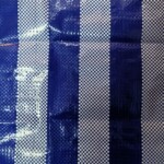 pE篷布 pe彩条布 蓝白条防雨布 新加坡防雨布 露营篷布 货场盖布