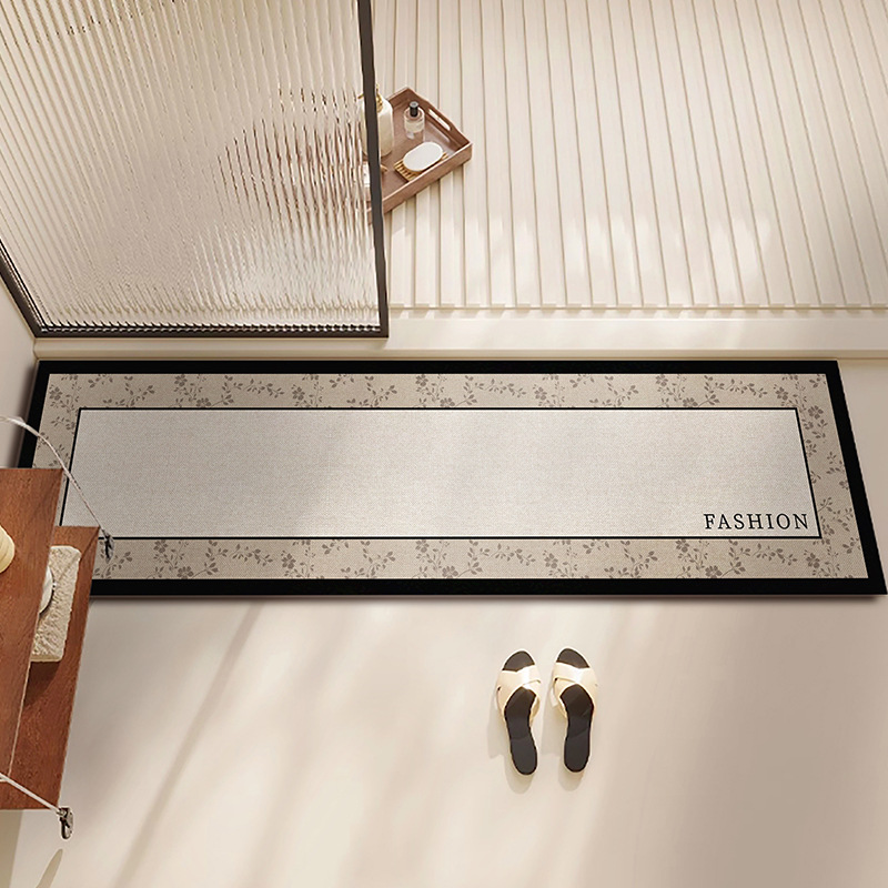 Bathroom Floor Mats Bathroom Door Diatom Mud Super Absorbent Quick Drying Foot Mats Entry Door Anti Slip Threshold Mats_voghion.com