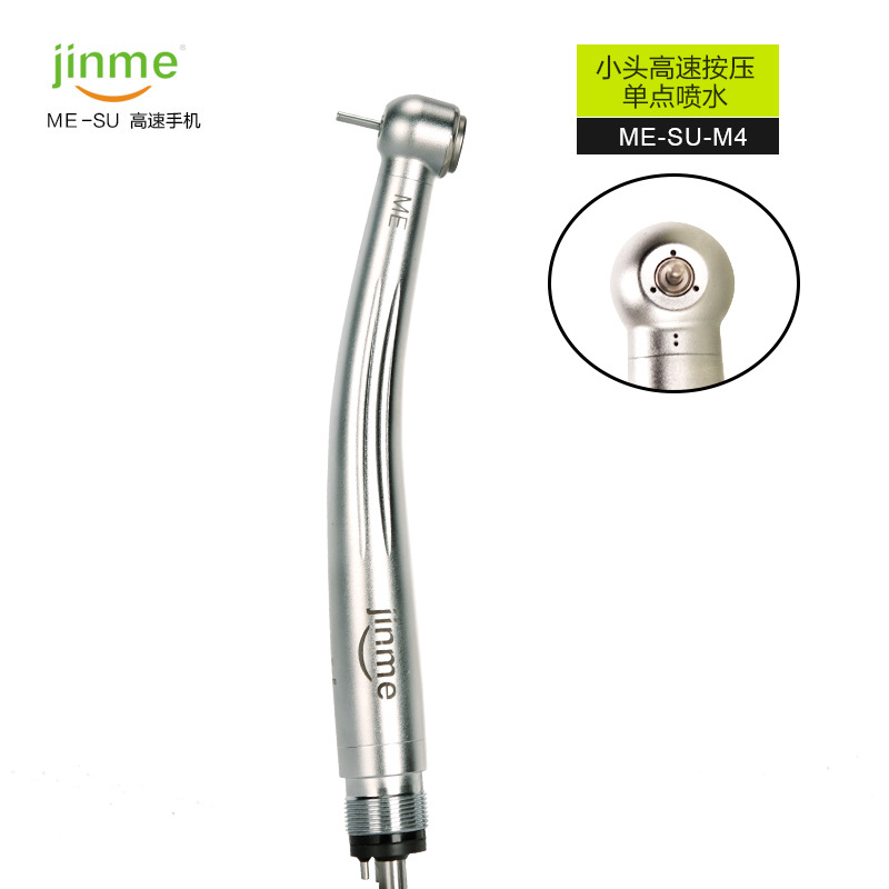 Exquisito teléfono móvil dental de alta velocidad, boca pequeña, cabeza grande, aguja, cojinete de cerámica, turbina de empuje, teléfono móvil con taladro dental image 7