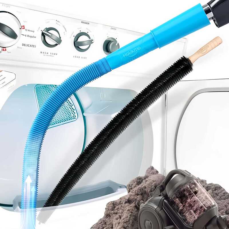 Cross-Border Hot Vacuum Cleaner Vent Cleaning Kit Dryer Vent Vacuum Hose Lint Remover